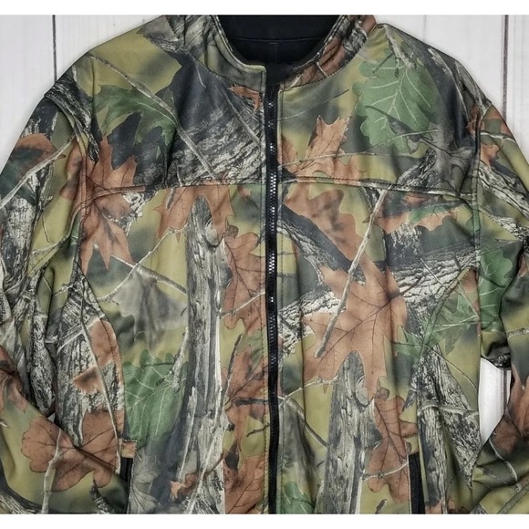 Trail Crest Camo Hunting Jacket Long Sleeve Womens Size X-Large - Picture 3 of 11
